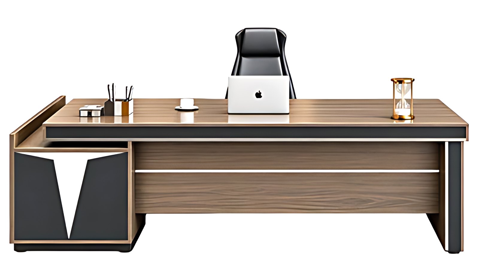 Chevron Front Executive Table MK-116 by ModularKart