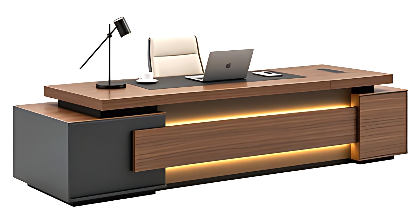 Illuminated Linear Executive Table MK-117 by ModularKart