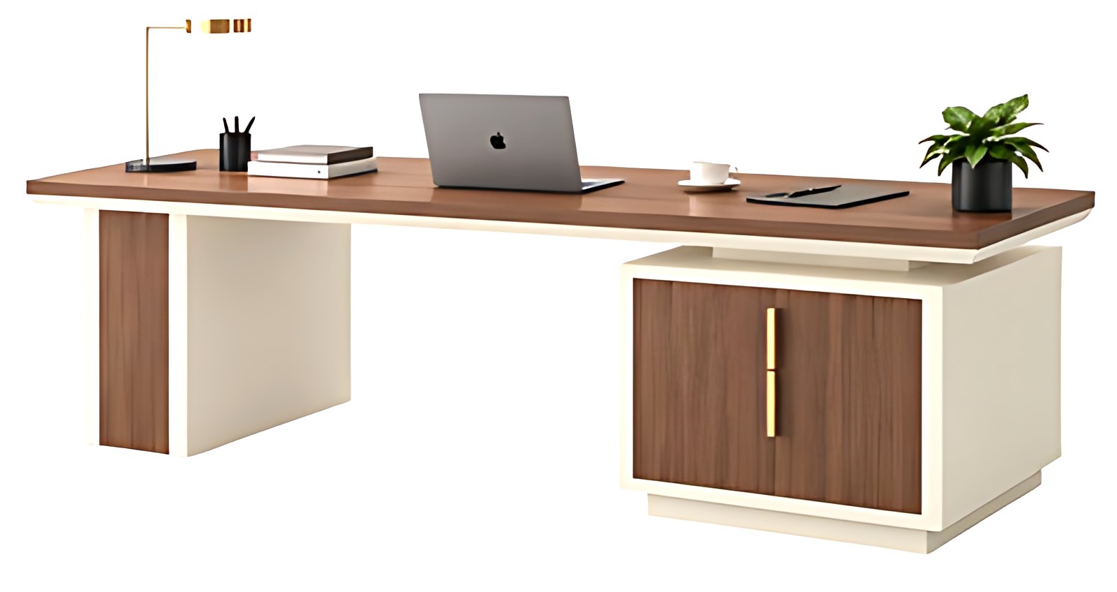 Linear Goldline Executive Desk MK-132 by ModularKart
