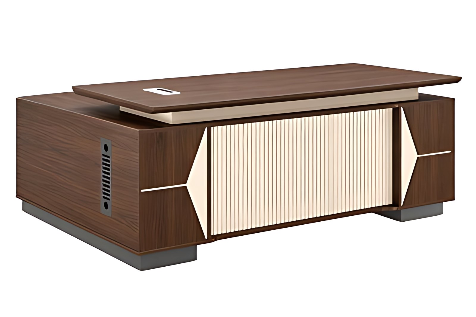 Twin Accent Executive Desk MK-143 by ModularKart