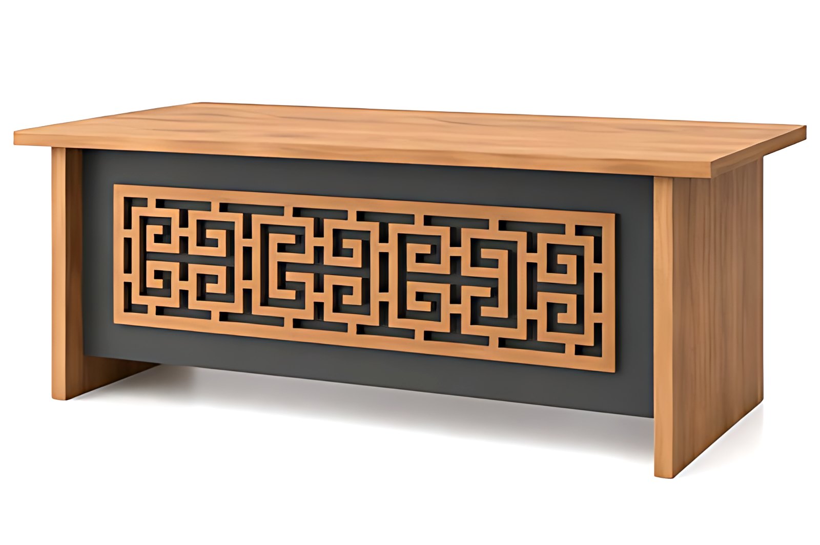 Greek Panel Executive Desk MK-148 by ModularKart