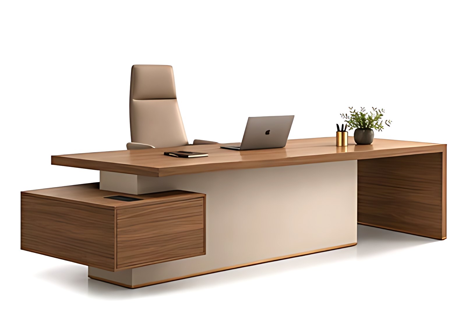 Floating Pedestal Director Desk MK-165 by ModularKart