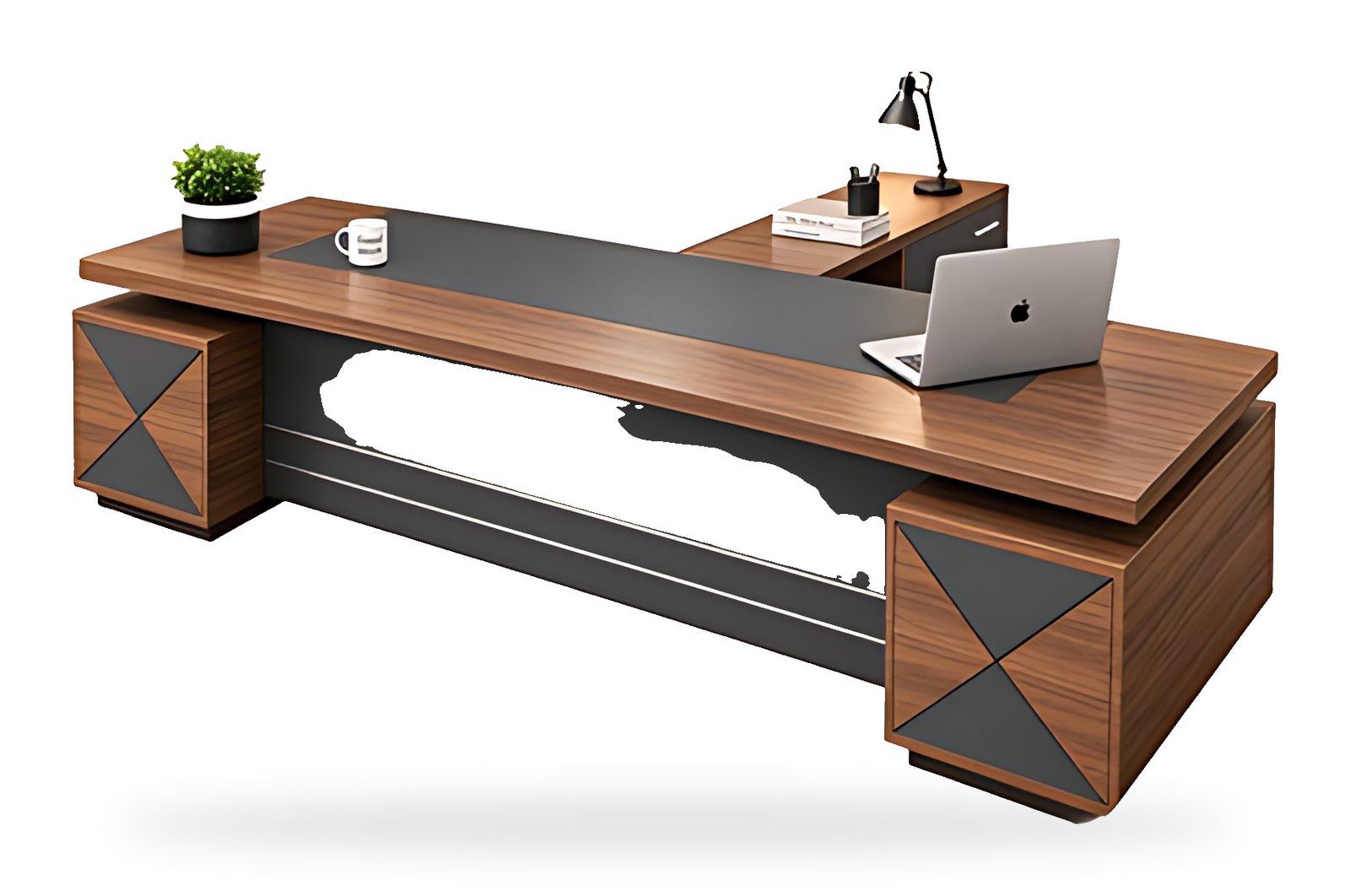 Geometric Wing Director Desk MK-167 by ModularKart