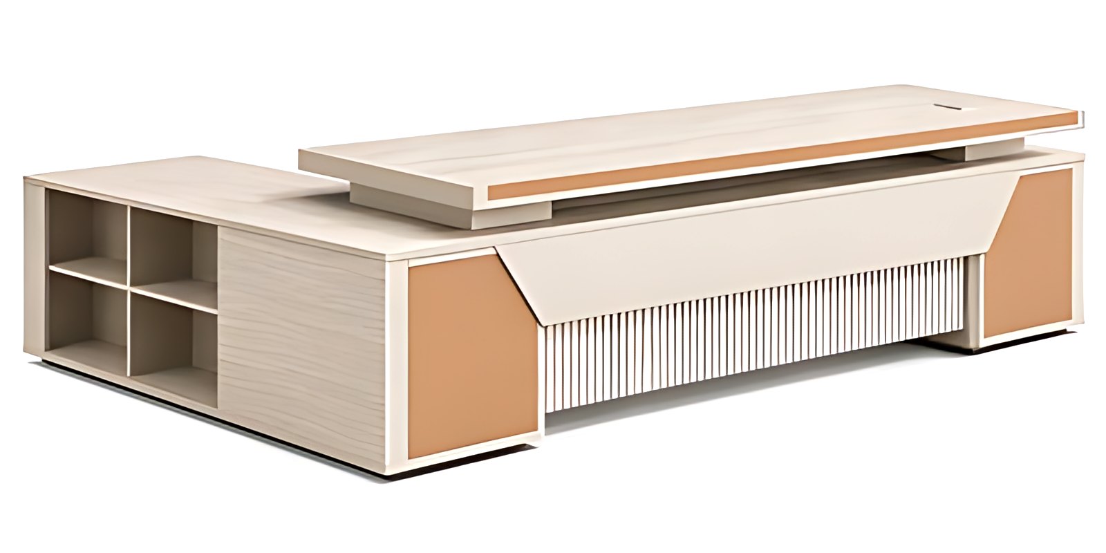 Fluted Luxe Executive Desk MK-182 by ModularKart