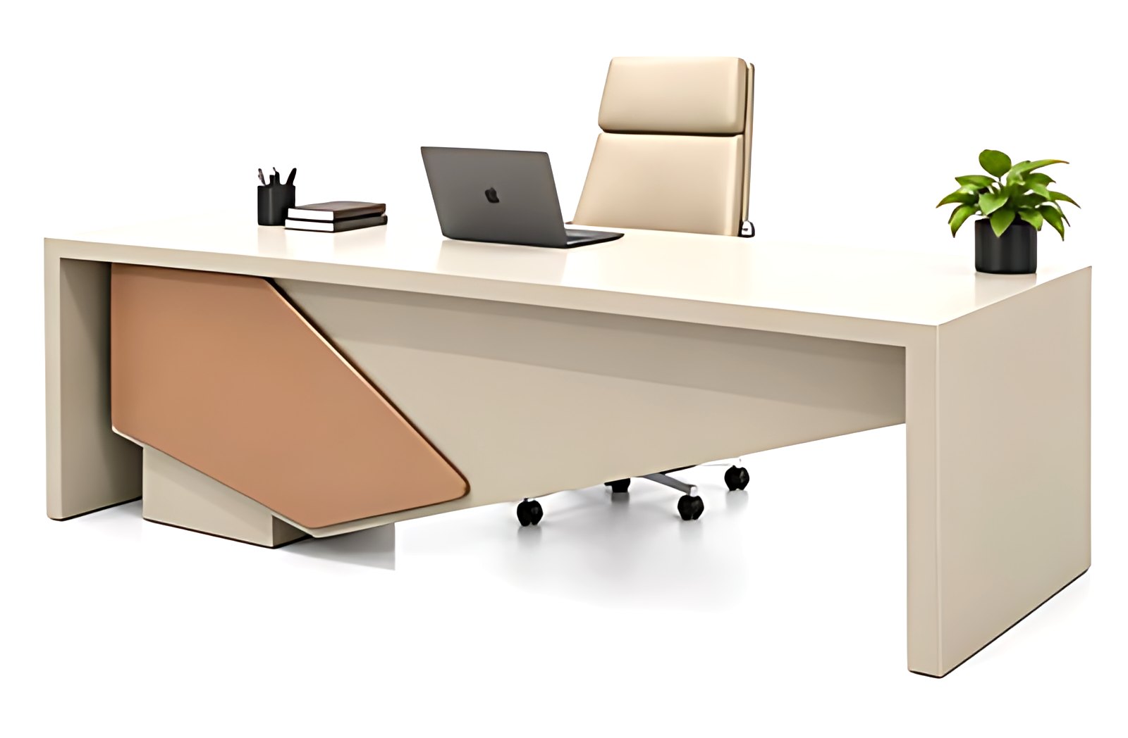 Sculpted Angle Executive Desk MK-184 by ModularKart