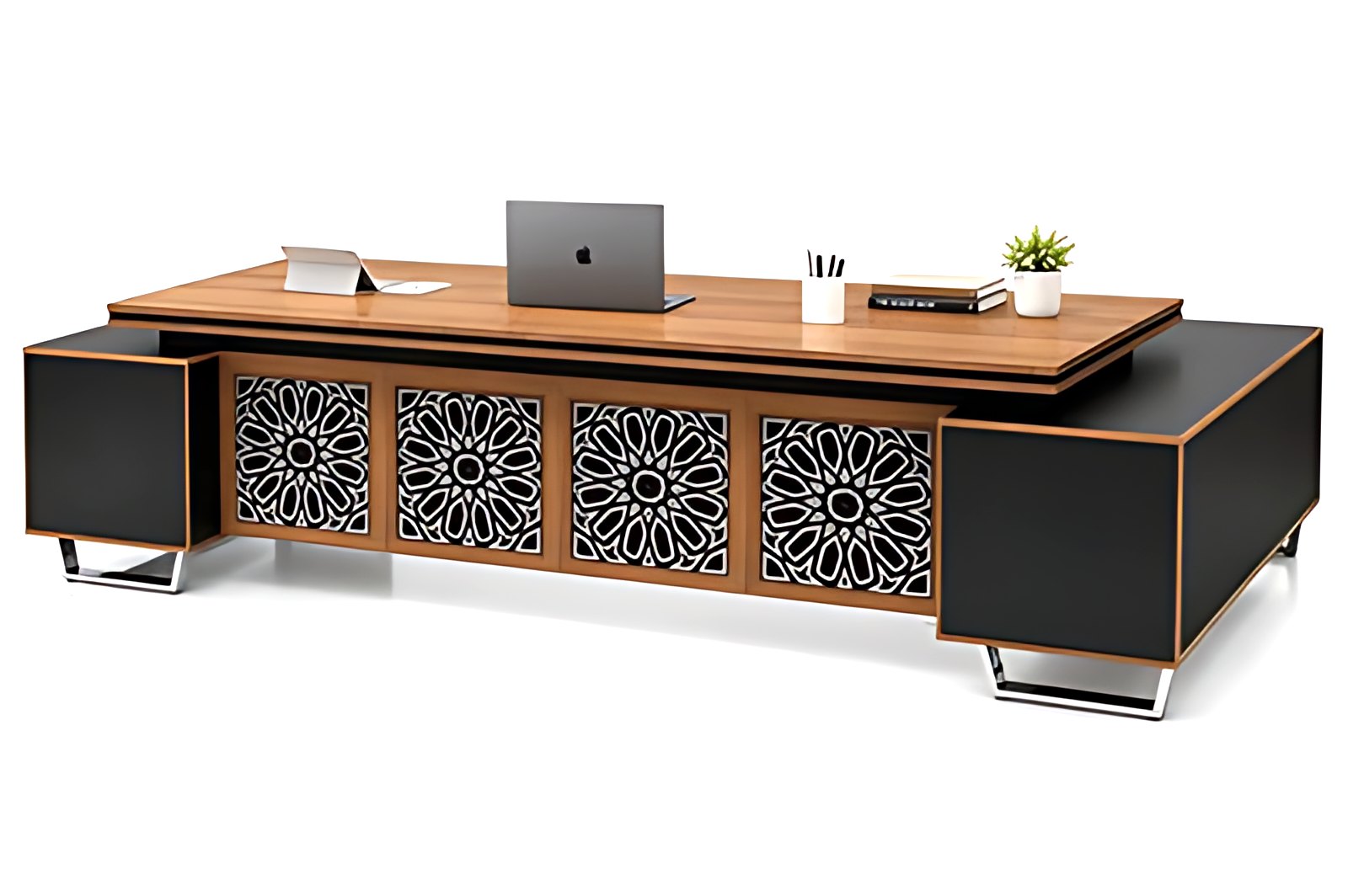Mandala Panel Executive Desk MK-186 by ModularKart