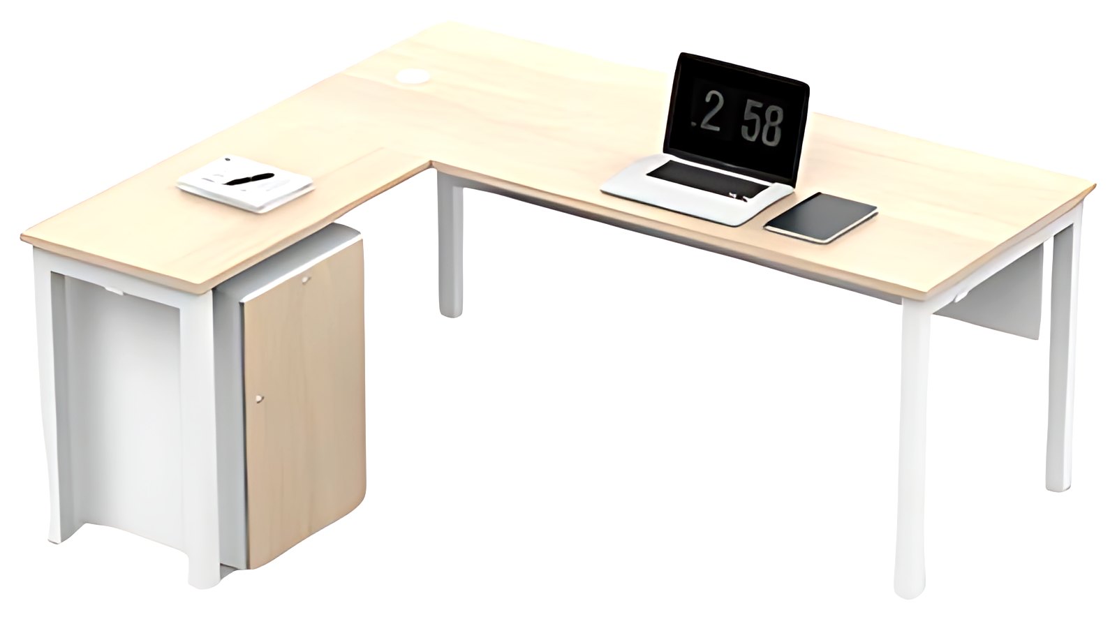 Oak Executive Desk MK-EX-262 by ModularKart