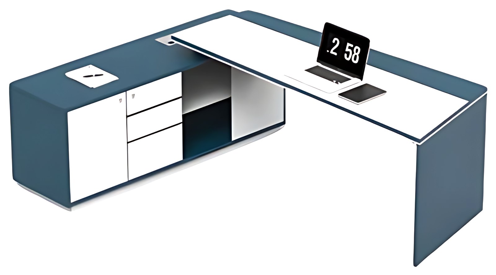 Amber Executive Desk MK-EX-271 by ModularKart
