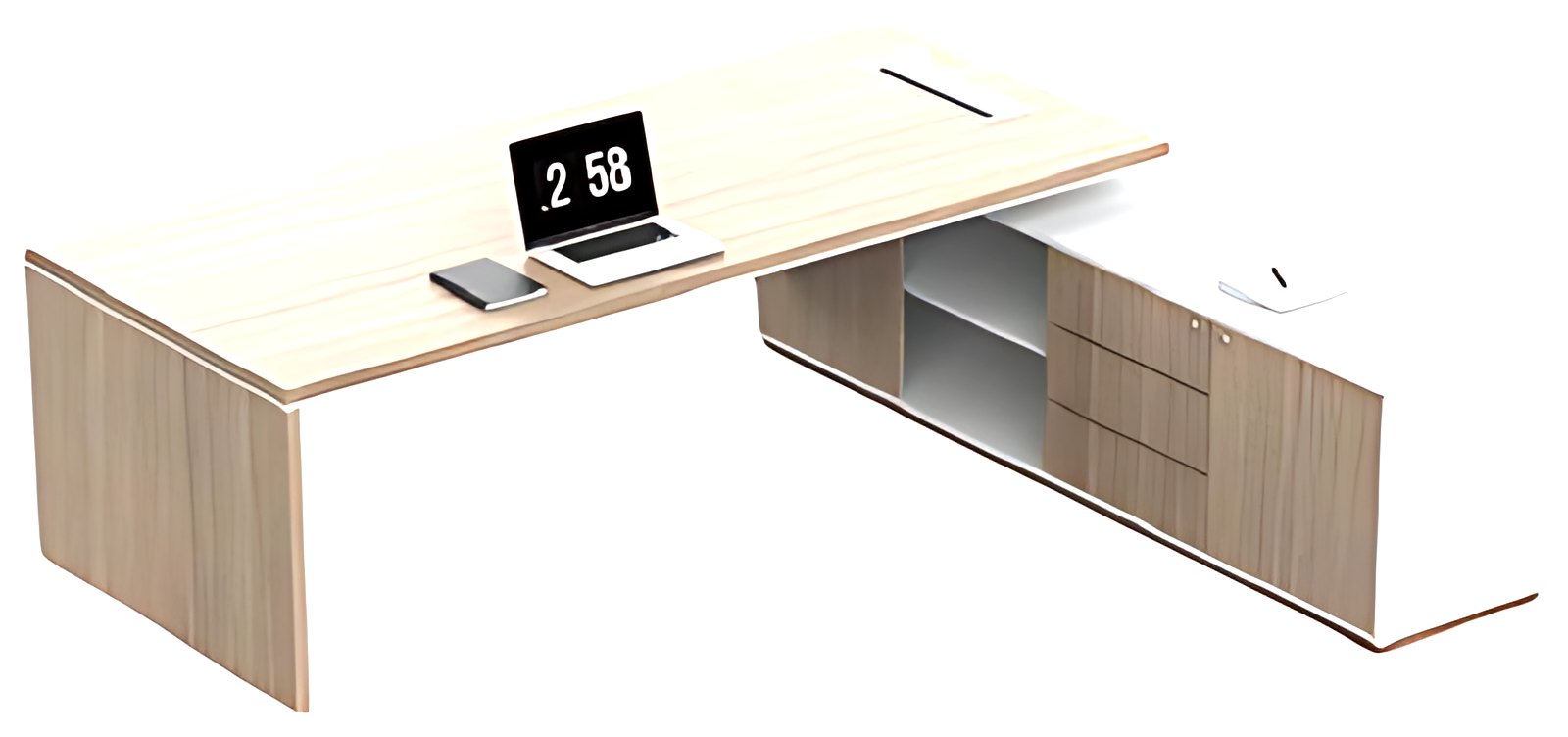 Carrara Executive Desk MK-EX-273 by ModularKart