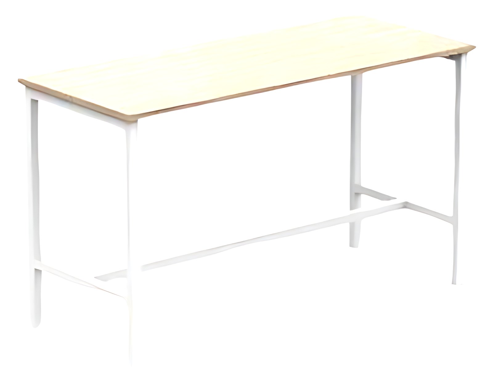 Tall Bar Table, White Frame MK-CF-102 by ModularKart