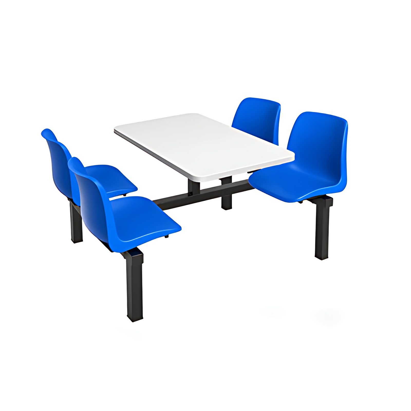 Canteen Dining Table with Seats MK-CF-201 by ModularKart