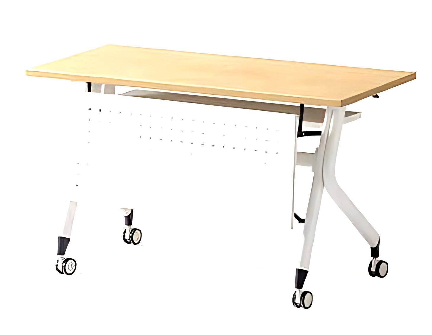 Folding Training Table with Modesty Panel MK-TR-101 by ModularKart