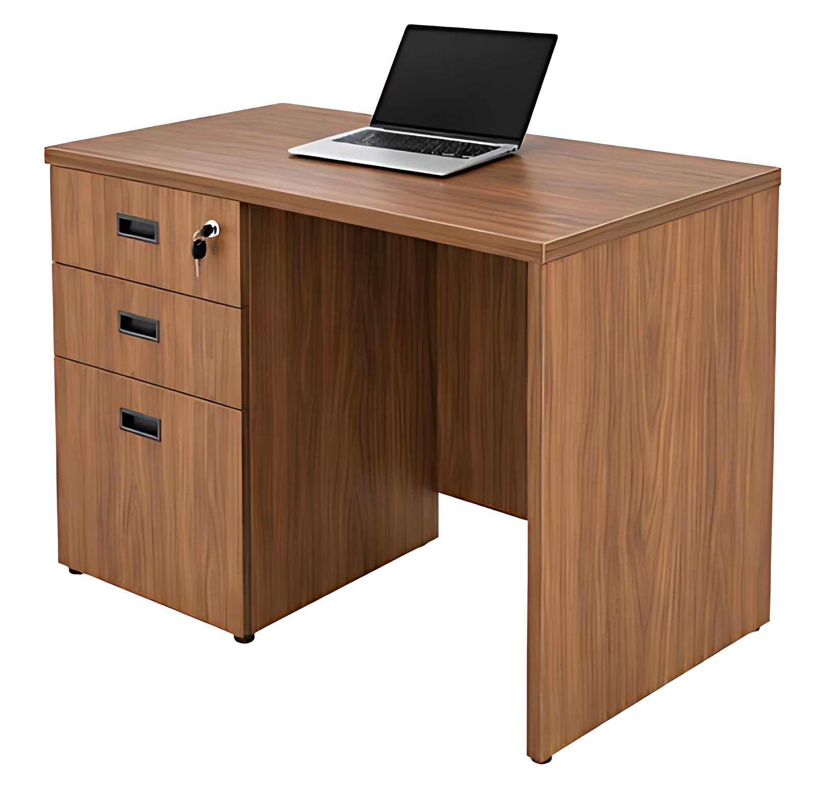Compact Pedestal Desk MK-OT-104 by ModularKart