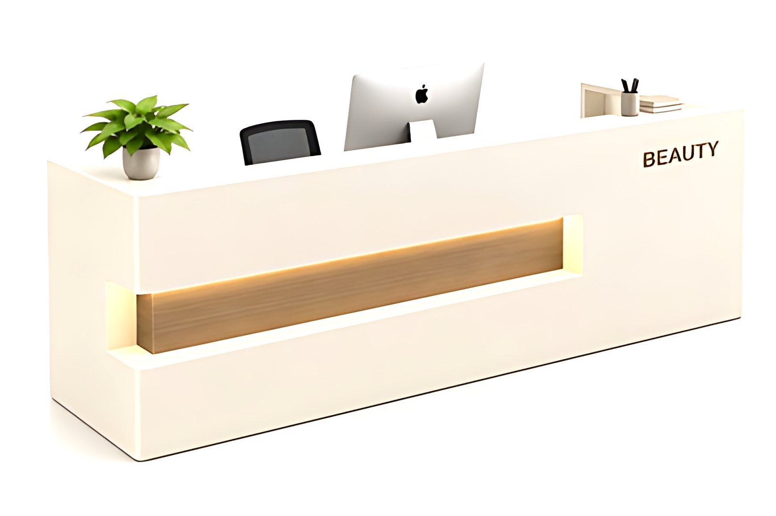 Boutique Light Reception Desk MK-RC-124 by ModularKart
