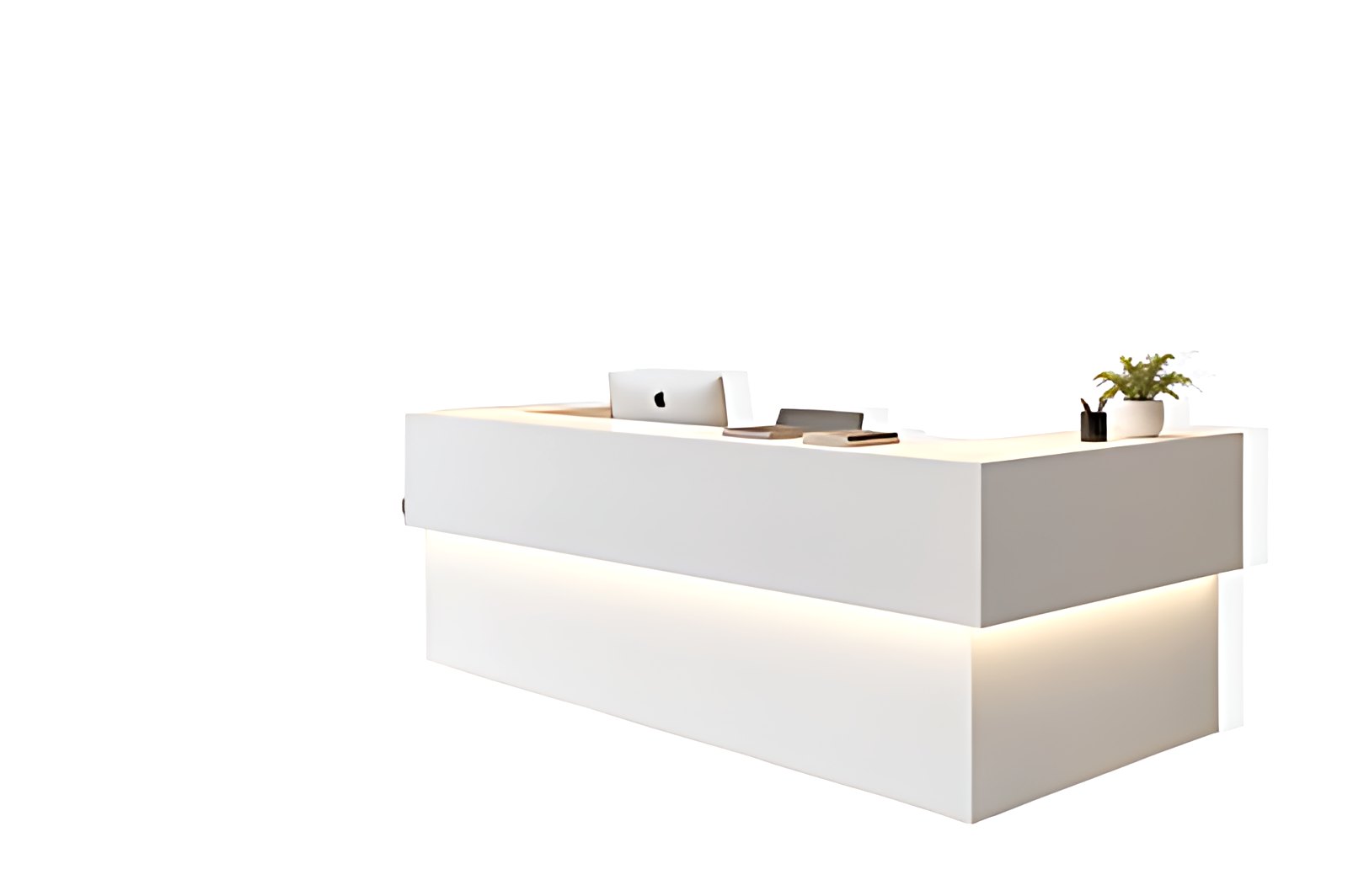 Marble Finish Reception Table MK-RC-301 by ModularKart