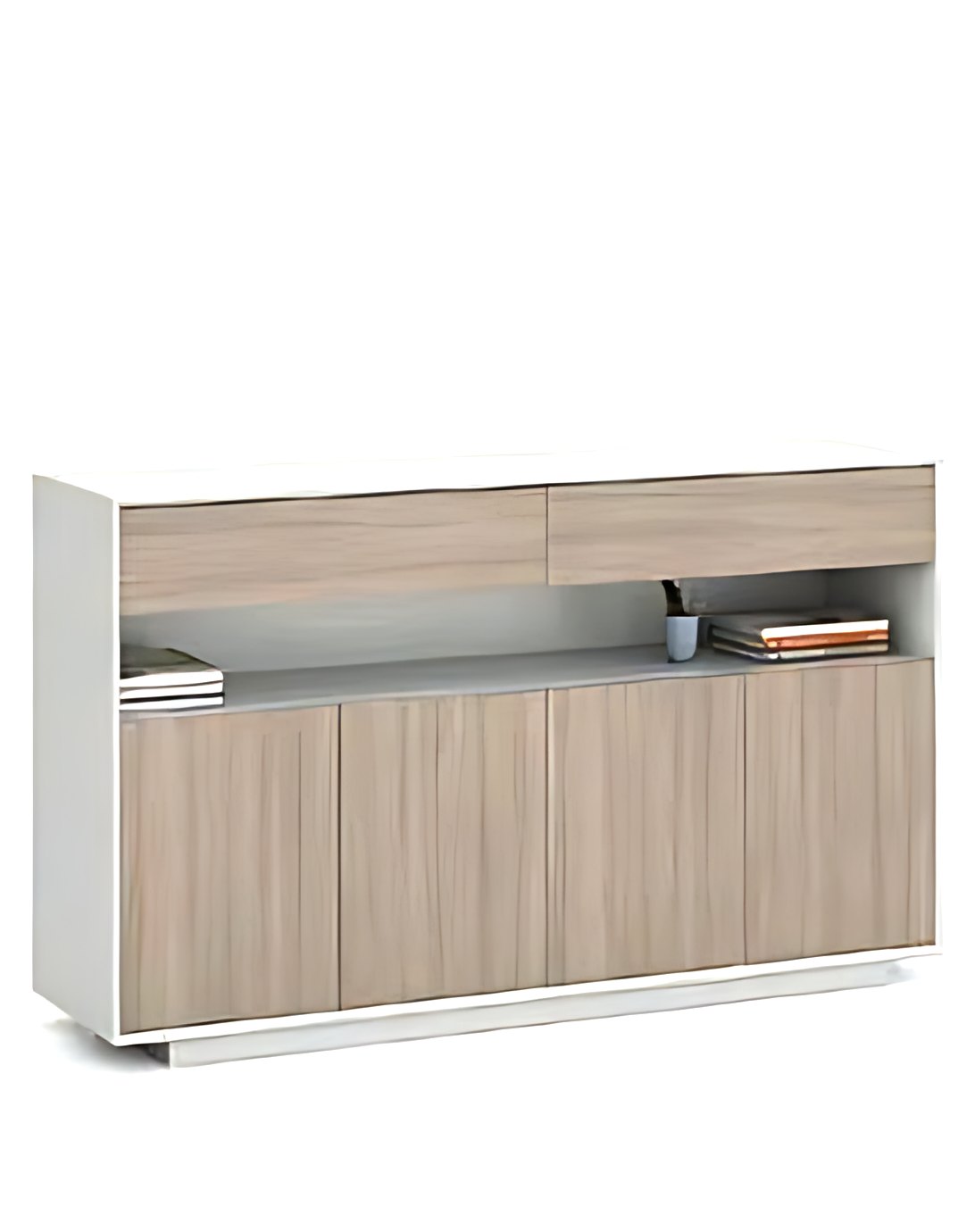 Low Four-Door Cabinet MK-ST-122 by ModularKart