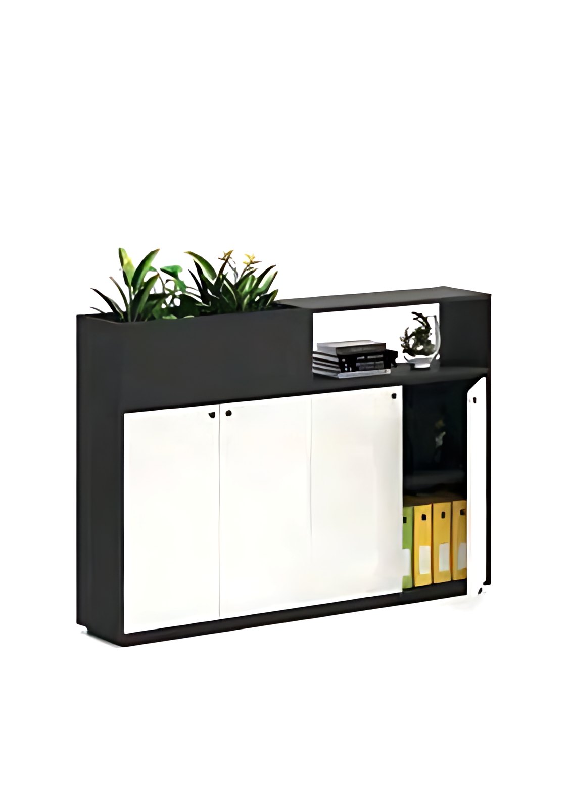 Planter Side Cabinet, Four Doors MK-ST-134 by ModularKart