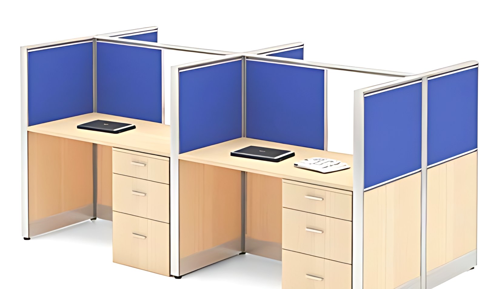 Two-Seater Partition Workstation MK-WS-001 by ModularKart