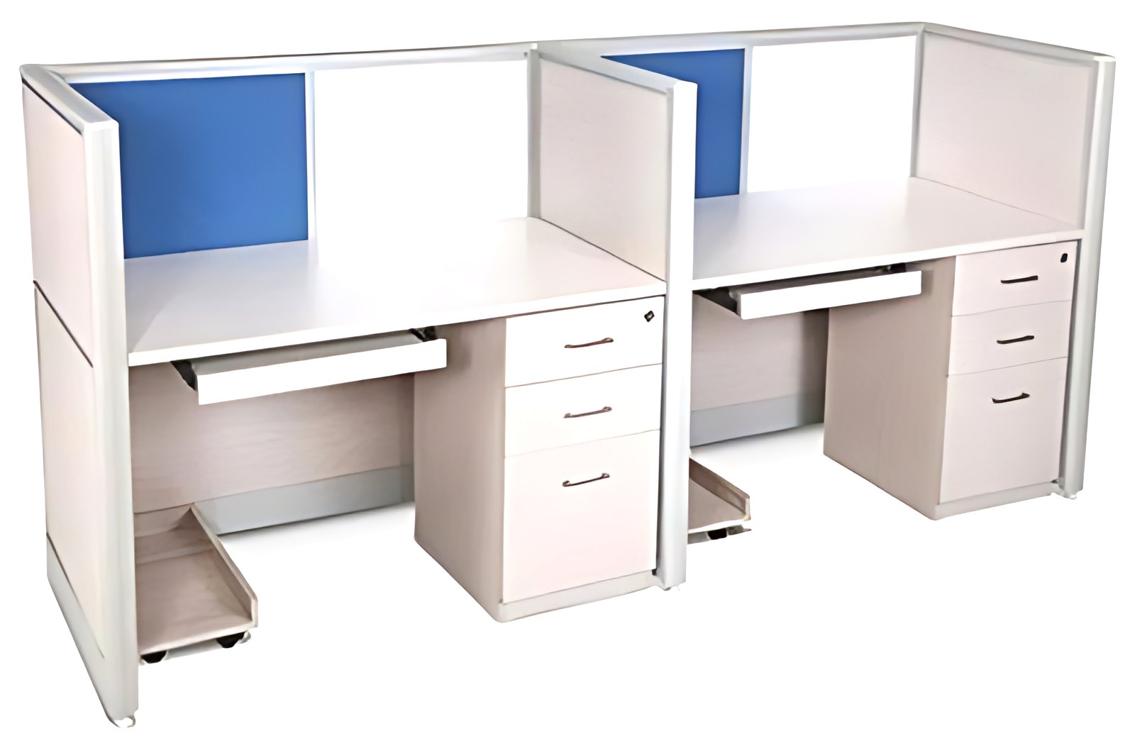 Linear Cubicle Workstation MK-WS-002 by ModularKart