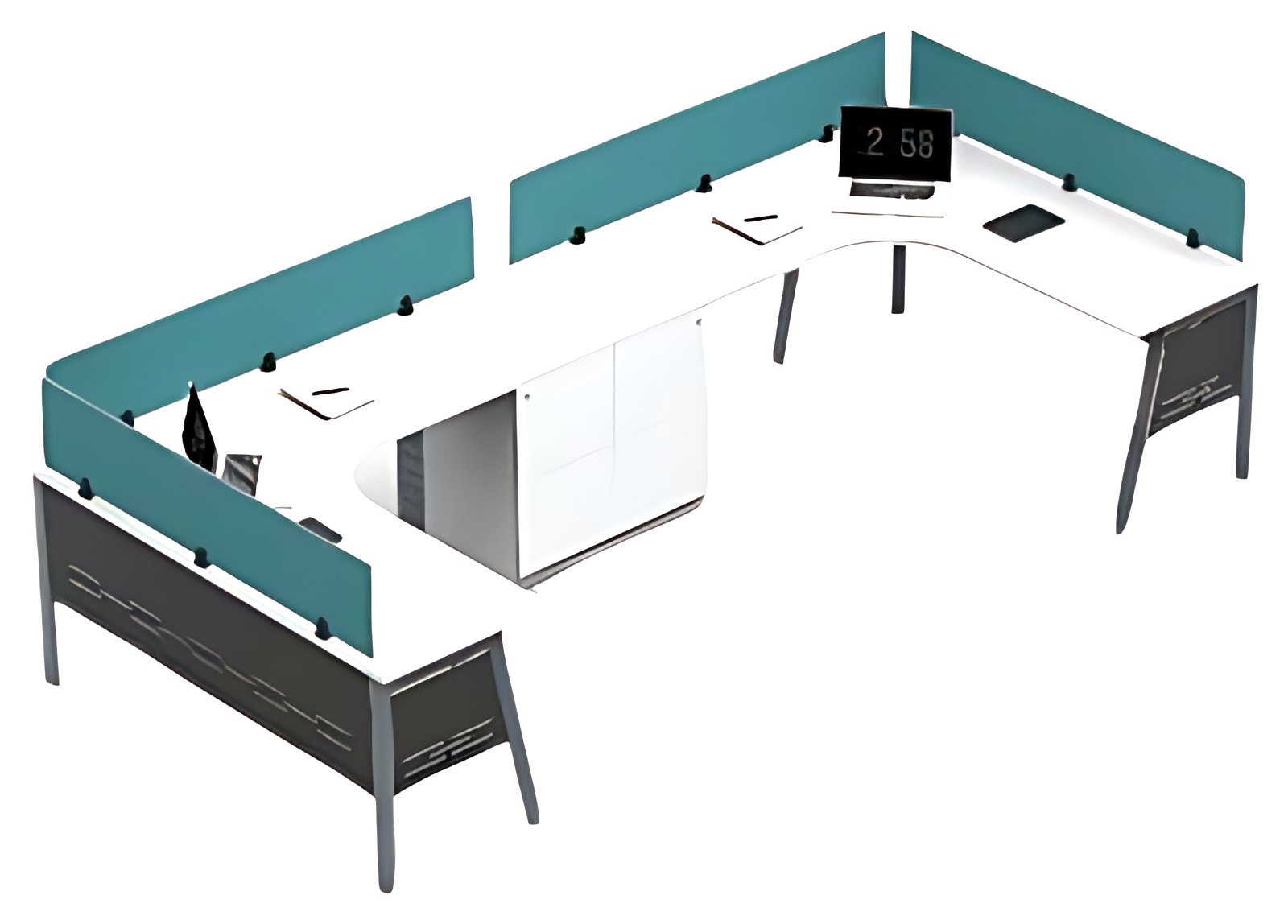 Hearth Workstation MK-WS-221 by ModularKart